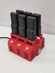 Vex V5 Battery Charging Dock (dual) - Modular Stackable System + Power Splitter. Fixed Price $44.00.