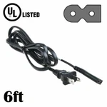 Fite On Polarized Power Cord Cable Lead For Brother CS-6000I Sewing Machine. Fixed Price $10.09.