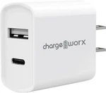 Chargeworx Dual Usb-a And Usb-c Wall Charger, Fast Charging. Fixed Price $11.95.