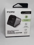 Incipio Dual Desktop Usb 2.4A High Speed Charging Station. Fixed Price $18.00.