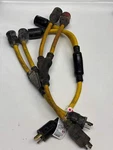 3-PACK Coleman Cable, Inc. 90228802, Generator 12/3 Stw 20" Yellow Twist-to-lock. Fixed Price $50.00.