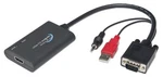 Iocrest 1080P Vga To Hdmi Audio Video Cable Converter Active Output Adapter For. Fixed Price $13.76.