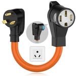 H3JANG Nema TT-30P 14-50R Ev Charger Adapter Cord Led Power Indicator Amp. Fixed Price $41.82.