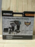 Numax SH16VIPK Cordless Power Inflator And Air Pump Kit With Case. Fixed Price $65.98.