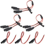 Wmycongcong 6 Pcs 18AWG Sae Dc Power Automotive Connector Cables Splitter 1.... Fixed Price $15.34.