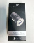 New Platinum Usb Car Charger With Qualcomm Quick 3.0 PT-DC1UQC3. Fixed Price $14.20.