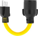 Nema 5-15P L14-30R Female Power Adapter Cord,household Yellow+black. Fixed Price $24.64.