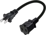 1FT Short Us Power Polarized Extension Cord Ac 2-PRONG Male/female Cabl.... Fixed Price $11.71.
