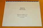 New Remastered Setup Chart Book With Manual For Mercury 990 Tube Tester Checker. Fixed Price $8.99.
