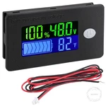48V Golf Cart Battery Meter Lcd Display Lithium Monitor 10-100V Volt. Fixed Price $26.63.