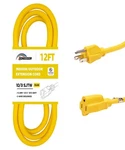 Honderson Indoor Outdoor Extension Cord Weatherproof, Ul Certified, 10 Gauge .... Fixed Price $41.08.