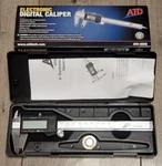 Atd 6" Stainless Steel Electronic/ Digital Caliper Tool W/ Case #8656. Fixed Price $55.79.