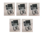 (5) Yealink SIP-T58A Smart Business Phones Teams Version Cable Handset Cord. Fixed Price $297.46.