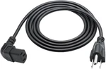Prong Ac Power Cord 5.9FT/1.8M,DOWN Angle 10A 250V 18AWG 5-15P To C13. Fixed Price $17.99.