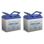 Power-sonic Pack 12V 33-35AH Sealed Lead Acid Battery W/ Nb Terminal. Fixed Price $164.99.