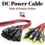 Dc Power Pigtail Cable Female Connector Copper 18AWG 12V 5A Plug Pack Lot. Fixed Price $13.50.