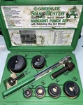 Greenlee 7238SB Slug-buster Knockout Punch Set W/ Wrench Driver 1/2"-2". Fixed Price $149.99.