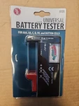 BT20 Battery Tester For Aaa, C, D, 9V And Button Cell Batteries,. Fixed Price $12.99.