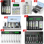 Ebl 4 Slots / 8 Lcd Rechargeable Battery Charger For Ni-mh Ni-cd Aaa. Fixed Price $17.79.