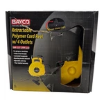 Bayco SL-8904 Retractable Polymer Cord Reel W/ Outlets 50 Ft. (ob). Fixed Price $104.95.