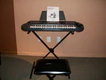 Casio CTK-401 Portable Keyboard Synthesizer 49 Keys + Stand, Stool,adapter,rack. Fixed Price $75.00.