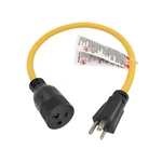 Parkworld 62183A Ul Listed Nema Adapter Cord 5-20P To 5-20R 2FT, Black. Fixed Price $20.41.