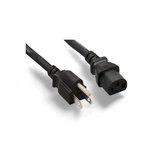 15FT Universal Power Cord Nema 5-15P To IEC320C13 18 Awg Black. Fixed Price $9.85.