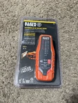 Klein Tools ET60 Voltage Tester Ac Dc 600V Led Display Battery Free IP54 Low Z. Fixed Price $29.99.
