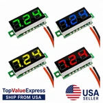 5PCS Dc 2.5-30V/3.7-30V Led Digital Voltmeter 0.28" 2-WIRE Voltage. Fixed Price $8.99.