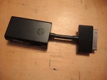 Hp Dock Connector Ethernet/vga Adapter HSTNN-F03D 762738-002 Used. Fixed Price $5.00.