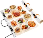 Gracenal Electric Food Warming Mat 2 Pack Adjustable Temperature. Fixed Price $57.96.