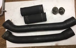 1937-39 Std Radiator Hoses Used Like New W/thermostats Ford Pass Car. Fixed Price $15.00.