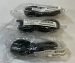 (lot Of 3) Intel 879287 Power Cord (fpwrcablena), Black "B6E". Fixed Price $9.75.