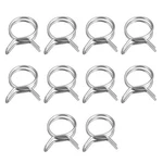 Uxcell Double Wire Spring Hose Clamp, 10PCS 304 Stainless Steel 13MM, Silver. Fixed Price $9.31.