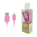 Pink Color 5 Feet Long Data Sync Charger Cable Micro-usb Connector Cord Wire. Fixed Price $8.41.