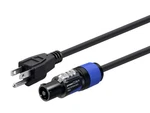 Monoprice Nema 5-15P Powercon Connector 1.5 Feet 16 Awg Stage Right. Fixed Price $25.98.