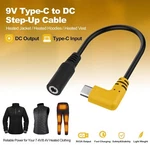 9V Heated Battery Step-up Adapter Cable For 7.4V/8.4V Jackets & Vests. Fixed Price $18.00.
