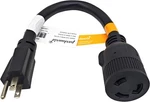 Parkworld 691791 Adapter Cord Amp 5-15P Male To L6-30R Black. Fixed Price $34.72.