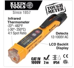 Klein Tools NCVT-41 Non-contact Voltage Tester With Laser Infrared Thermometer. Fixed Price $40.70.