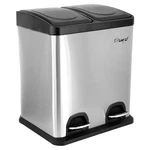Elama 2 Section 30 Liter/ 8 Gallon Each Trash And Recycling Step Bin. Fixed Price $191.75.