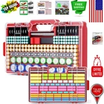 Stylish Battery Keeper With Tester - Large 280+ Capacity, Perfect For Home Use. Fixed Price $30.99.