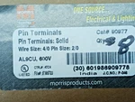 Morris Pin #90977 4/0 Str - 2/0 (sold As 1 Lot Of 8 Terminals). Fixed Price $79.00.