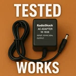 Radio Shack Adapter 18-1838 Barrel Connector Power Cord Replacement. Fixed Price $6.69.