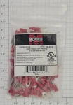 Morris 10112 Spade Terminal Red Vinyl Insulated 22-16 Awg (pack Of 100). Fixed Price $10.00.