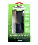 New Griffin Survivor Rugged Lithiumion 3000MAH Black Portable Battery Power Bank. Fixed Price $17.05.