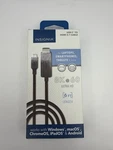Insignia- 68K Ultra Usb-c To Hdmi 2.1 Braided Cable Mac Ipad Iphone Black. Fixed Price $19.98.
