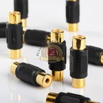 10PCS Av Rca Audio Video Female Coupler Connector Changer Gold Plated. Fixed Price $7.39.