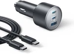 Anker 67W Triple Port Car Charger 2 Usb-c 1 Usb-a W/ Cable Bundle New. Fixed Price $30.00.