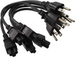 Cablesonline, 5-PACK 1FT 3-PRONG Laptop/notebook Short Power Plugs. Fixed Price $19.99.