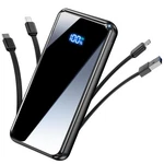 Portable CHARGER,50000MAH Power Bank Built-in Cable, 22.5W Pd 50000MAH, Onyx. Fixed Price $63.47.